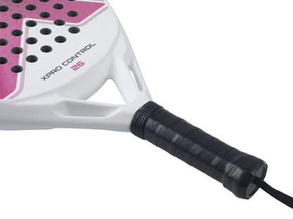 XPRO CONTROL 26 Padelschläger in Magenta auf Weiß, Detailansicht