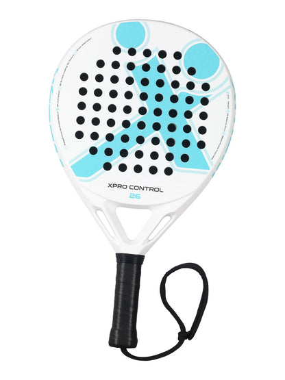 XPRO CONTROL 26 Padelschläger in Blau auf Weiß, Gesamtansicht