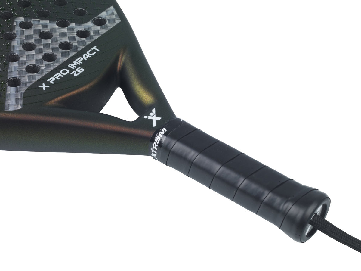 XPRO IMPACT 26 Padelschläger in Bronze irisierend, Detailansicht