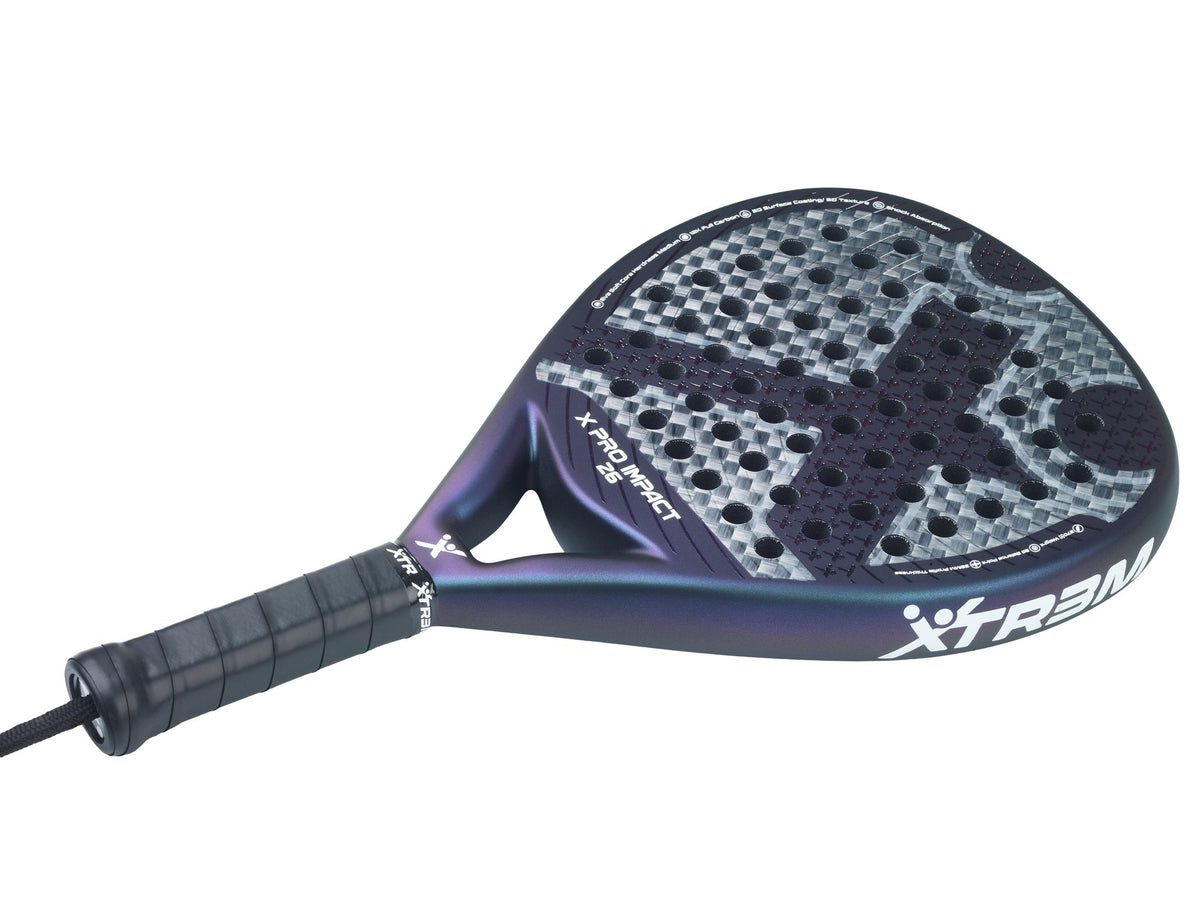 XPRO IMPACT 26 Padelschläger in Grün irisierend, Detailansicht